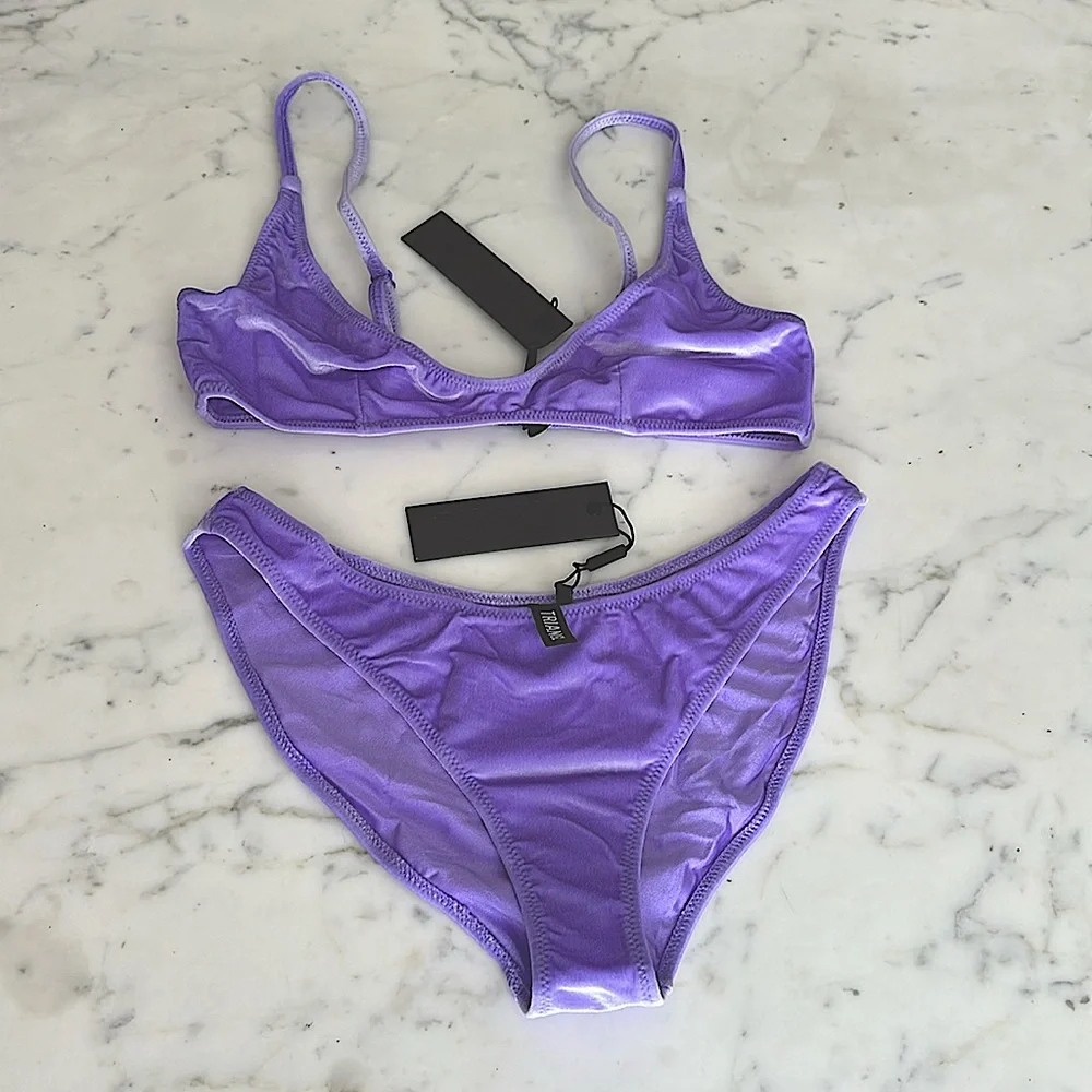 triangl swimwear Light Blue Bikini Set